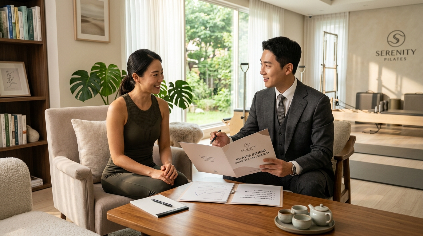 실시간 접수 및 전담 세무 컨설팅 (AI 생성 이미지)